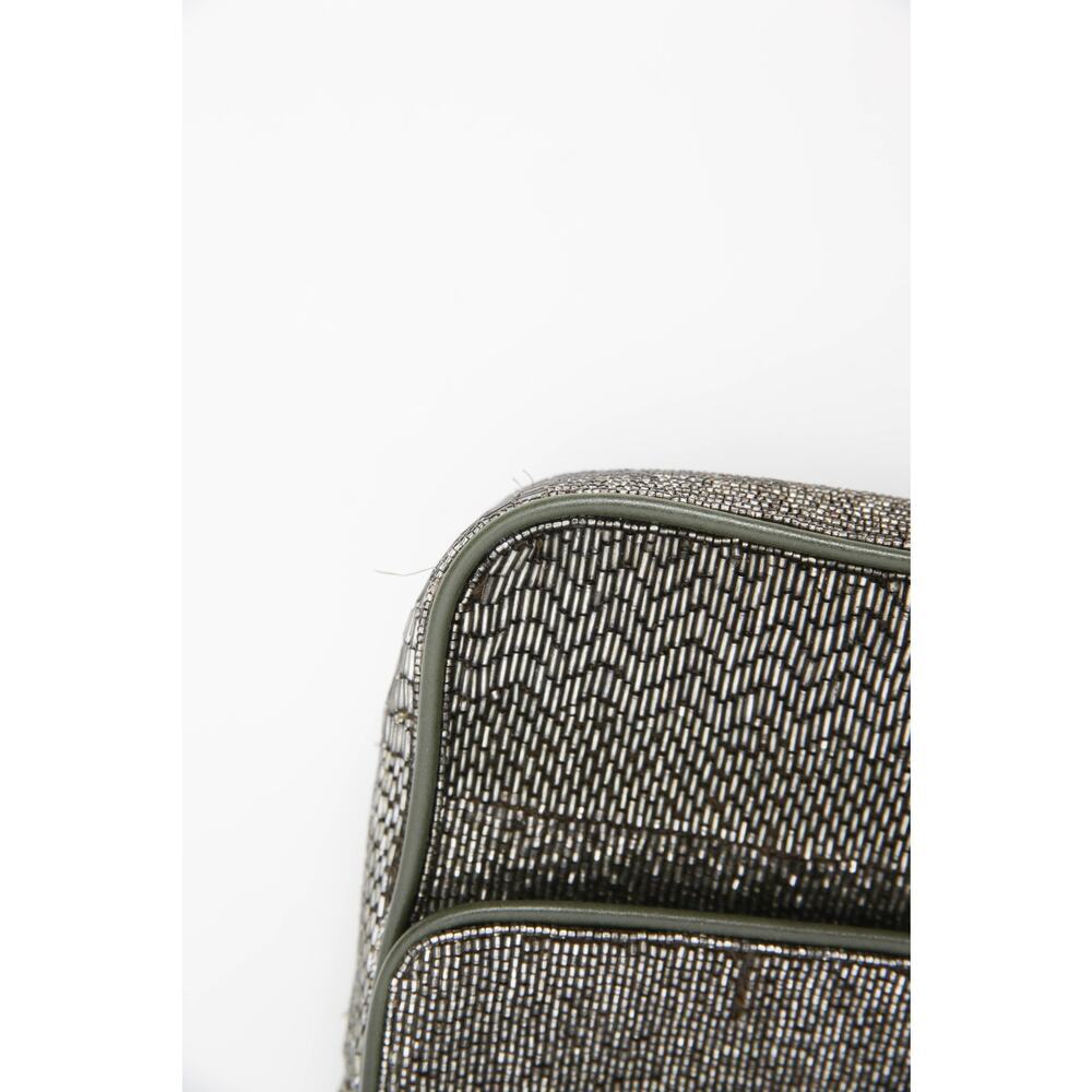 Staud Tommy Beaded Bag in Avocado - Picture 9 of 15